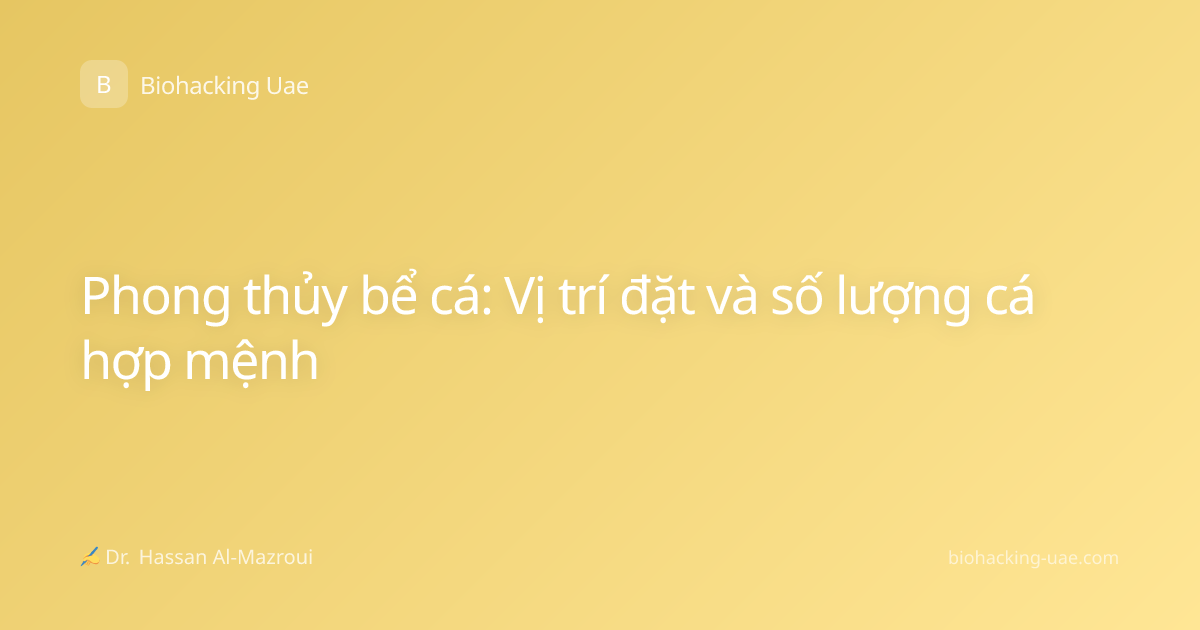 Phong thủy bể cá: Vị trí đặt và số lượng cá hợp mệnh